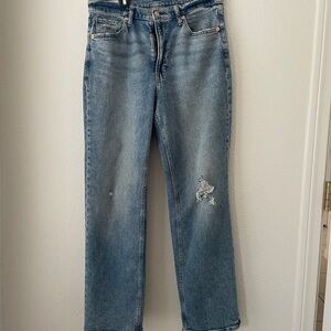 90s loose high rise denim - only worn twice.